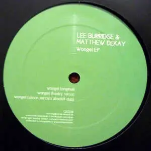Lee Burridge & Matthew Dekay – Wongel EP [CEC018]